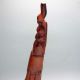 860g Old Antique 18 - 19th Chinese Ox Horn Statue - - Shou Buddha Nr/xy1622 Other photo 10