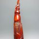 860g Old Antique 18 - 19th Chinese Ox Horn Statue - - Shou Buddha Nr/xy1622 Other photo 6