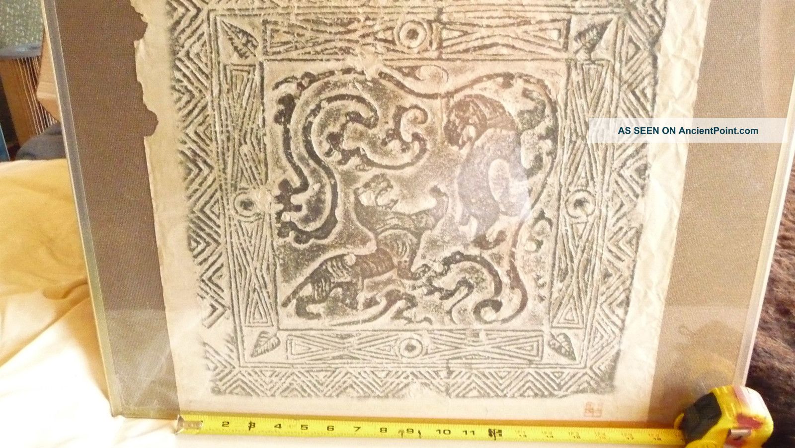 Chinese Rubbing - Han Dynasty 