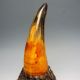 590g Old Antique 18 - 19th Chinese Ox Horn Statue Nr/xy1572 Other photo 2