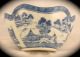 Antique Blue & White Canton China,  Export Porcelain - - - - - - Useful Salad Bowl Other photo 1