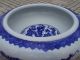 Chinese Old Qianlong Dynasty Blue White Porcelain Dragon Paint Bowl Brush Pot Bowls photo 6