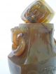3.  A Chinese Agate Vase With Lid Probably 18th To 19th C Other photo 4