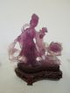 7.  Group Of Chinese Jadeite Or Crystal Figures Probably Early 20th C Other photo 3