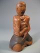 Fine Rare Old Carved Wood Buddhist Monk Sculpture From Java Indonesia Ca.  1900 Statues photo 2