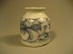 China Chinese Blue & White Porcelain Miniature Pot W/ Lotus Decor Qing Ca 19th C Bowls photo 2