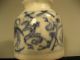 China Chinese Blue & White Porcelain Miniature Pot W/ Lotus Decor Qing Ca 19th C Bowls photo 6