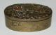 Japanese Copper Box With Design In Relief Flowers Butterflies Meiji Period Boxes photo 3