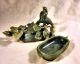 Stunning Early C20th Chinese Jade Carving - Song Birds On A Melon Jade/ Hardstone photo 5