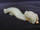 13.  A Chinese Green White Jade Dragon Belt Buckle Probably 19th C Other photo 3