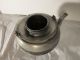 Antique Chinese Teapot Pewter And Carved Wood Old Mark On Bottom Teapots photo 5