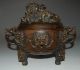 Rare & Large Chinese Bronze Incense Burners & Lid Dragon With Ming Mark Nr Incense Burners photo 5