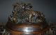 Rare & Large Chinese Bronze Incense Burners & Lid Dragon With Ming Mark Nr Incense Burners photo 6