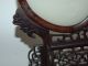 Fine Chinese Wood Inlaid Afghanistan Jade Magpies And Plum Screen 19th C Other photo 9