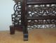 Fine Chinese Wood Inlaid Afghanistan Jade Magpies And Plum Screen 19th C Other photo 3