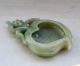 18 - 19th C.  Chinese Hetian Jade Carved Peach Brush Washer Other photo 4