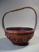 Fine Old 4 South East Asian Basket Basketry Items Mid 20th Century Other photo 7