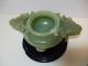 Antique Chinese Lion & Dragon Incense Lamp Old Jade Box Other photo 6