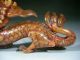 Excellent Carving Old Xiu Jade Dragon 1190g Dragons photo 3