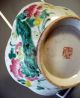 China Chinese Nonya Ware Lotus Shaped Bowl W/polychrome Decor Ca.  19th Century Bowls photo 3