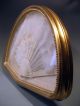 China Chinese Export Silk Satin Fan W/ Feather Trim Custom Framed Ca.  1920 ' S Fans photo 11