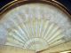 China Chinese Export Silk Satin Fan W/ Feather Trim Custom Framed Ca.  1920 ' S Fans photo 2