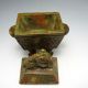 Old Antique Chinese Jade Incense Burners & Lid W Horse Nr/pc1425 Incense Burners photo 7