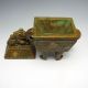 Old Antique Chinese Jade Incense Burners & Lid W Horse Nr/pc1425 Incense Burners photo 8