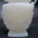 Chinese Afghanistan Jade Dragon Ear Two Dragon Face Vase Nr Vases photo 1