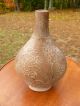 Antique Chinese Pottery Unglazed Vase Flask Bottle Persian Japanese Vases photo 3