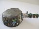 Chinese Antique Cloisonne Water Handle With 8 Sides,  1 Immortal On Each Other photo 6