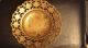 Brass Dish,  Hand Painted Detail,  And Cut Other photo 1