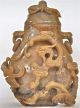 Antique Chinese Heavily Carved Jade Censer Incense Burners photo 6