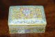 Chinese Export Famille Rose Porcelain Box 1890 - 1910 Boxes photo 1