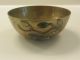 Wonderful Japanese Meji Period Copper,  Brass Mixed Metal Bowl With Inlaid Stones Vases photo 2