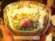 Hand Painted Chinese Porcelain Soup Bowls Gold Trim 6 Bowls photo 11