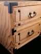 Japanese 2 Drawers Small Tansu Chest Furniture Cabinet Wooden Box Case Wood Good Other photo 10