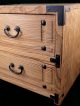 Japanese 2 Drawers Small Tansu Chest Furniture Cabinet Wooden Box Case Wood Good Other photo 11