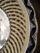 China Chinese Blue & White Reticulated Plate W/ Dancing Toddler Decor Ca.  20th Bowls photo 2