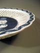 China Chinese Blue & White Reticulated Plate W/ Dancing Toddler Decor Ca.  20th Bowls photo 7
