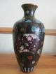 Antique 19th Century Japanese Meiji Period Cloisonne Vase C1890 Vases photo 2