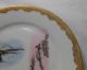 8 Lovely Japanese Nippon Signed Plates With Birds,  Mt Fuji And Floral Handpainted Plates photo 8