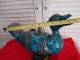 Late 18th C/ Early 19th Century Chinese Cloisonne Bronze Duck With Lid Other photo 8