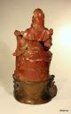Chinese Soapstone Carving Judge - Red Jade/ Hardstone photo 6