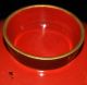 Vintage 1940 ' S 5 Japanese Lacquered Wooden Bowls - Red Gold Makie? Bowls photo 7