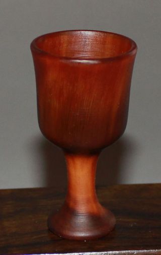 Chinese 100% Ox Horn Hand Carved Drawing Jiao Cup photo
