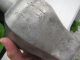 Antique Chinese Pewter Tea Caddy Engraved Artwork & Signed Hexagon Shape Primitives photo 2
