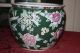 Large Asian Decorative Pot Floral Designs Vases photo 1