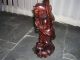 Large Antique Chinese Carved Wooden Statue / Figurine Woodenware photo 6