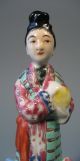 China Chinese Famille Rose Polychrome Pottery Kwan Yin Figure Ca.  20th C.  3 Kwan-yin photo 6